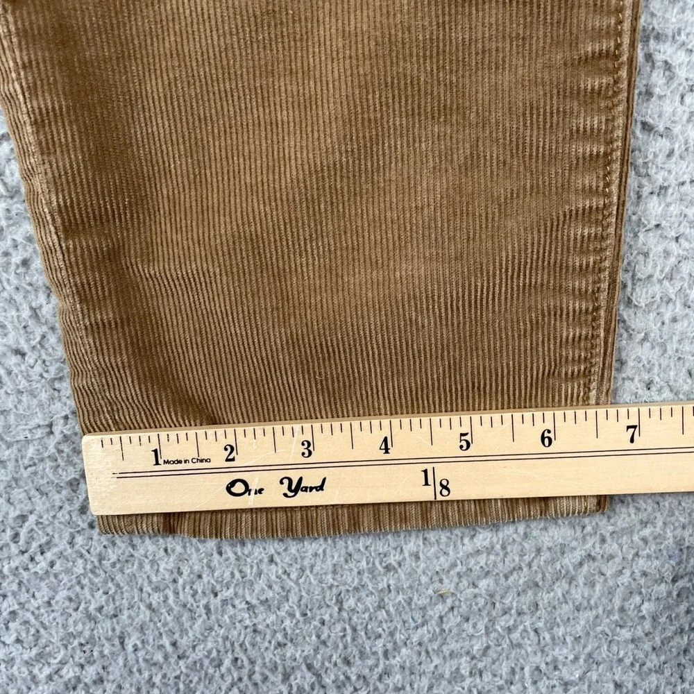 J.Crew Corduroy Pants Mens 32x30 Brown 484 Slim Fit Stretch Cotton Casual